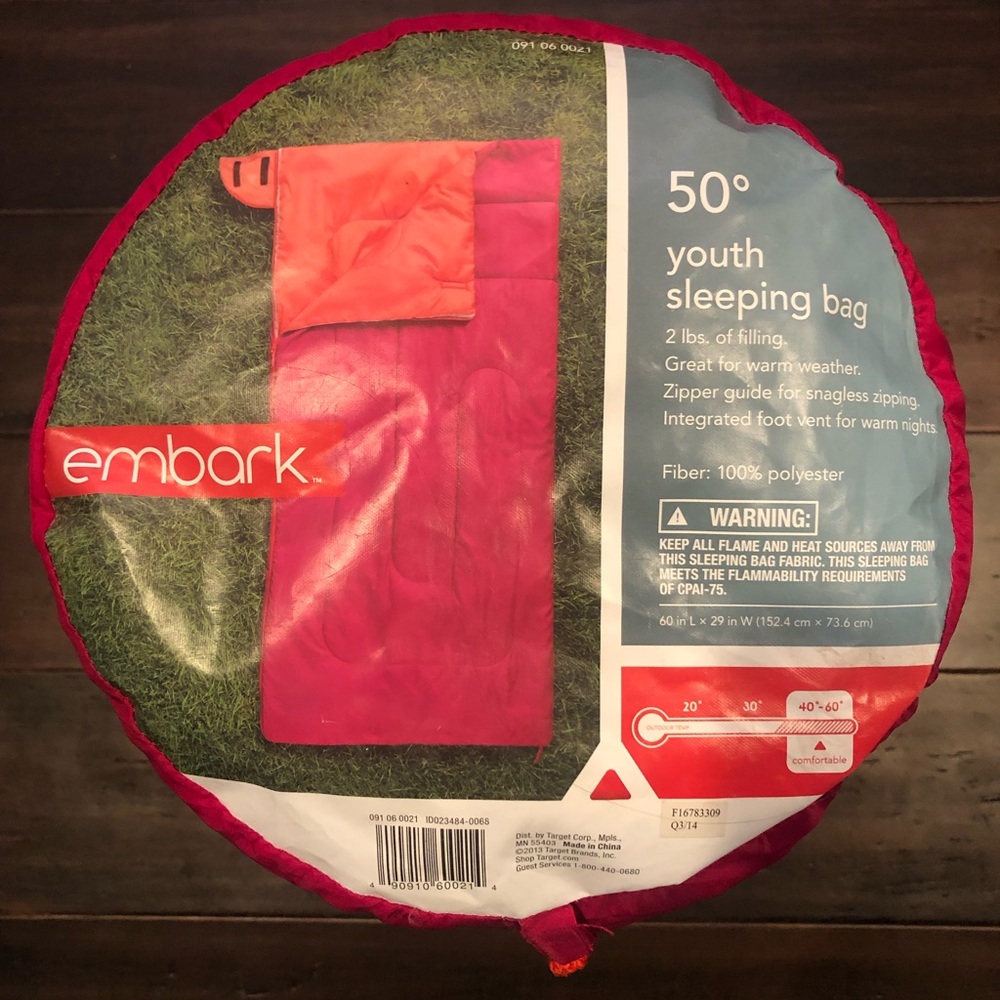 Embark Children’s sleeping bag